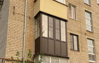 Наши выполненные работы по остеклению балконов